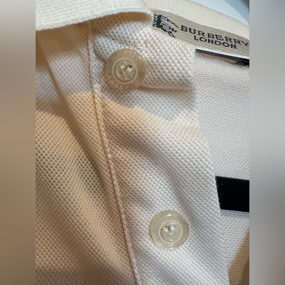 Burberry Beige Polo Shirt for Men - Picture 4 of 10